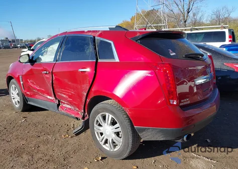 2010 Cadillac Srx Luxury Collection from USA, damaged, VIN 3GYFNAEY9AS513008